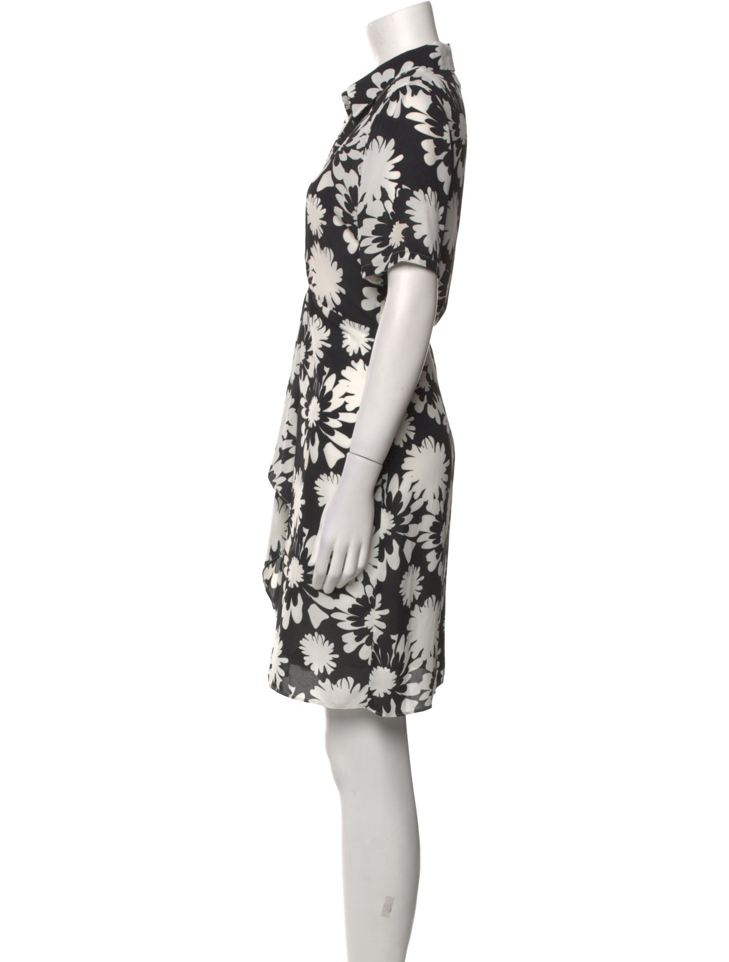 Nicole Miller Floral Print Mini Dress